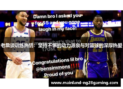 老詹谈训练热情：坚持不懈的动力源泉与对篮球的深厚热爱